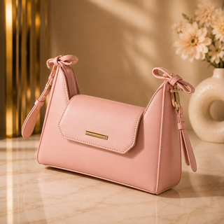 Sac à main Élégance Rose Poudré