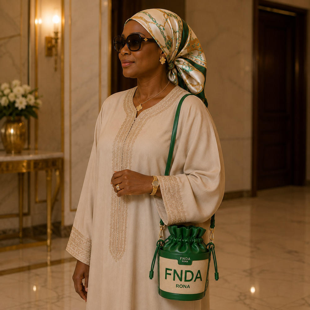 Sac seau FNDA Rona vert