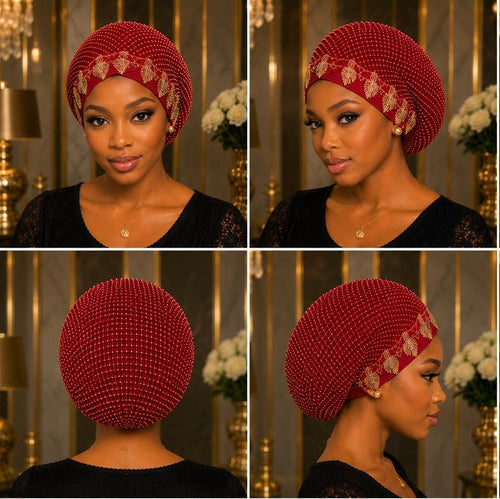 Bonnet Turban Strass Prestige ✨