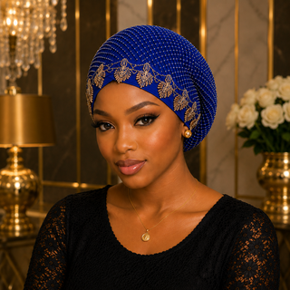 Bonnet Turban Strass Prestige ✨
