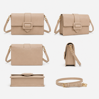 Sac bandoulière chic à boucle