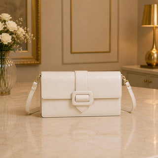 Sac bandoulière chic à boucle