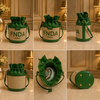 Sac seau FNDA Rona vert