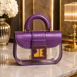 Sac transparent Jacques Esterel