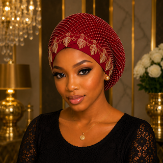 Bonnet Turban Strass Prestige ✨