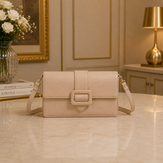Sac bandoulière chic à boucle