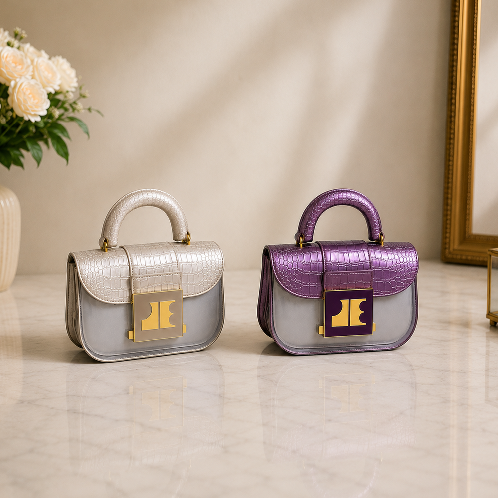 Sac transparent Jacques Esterel