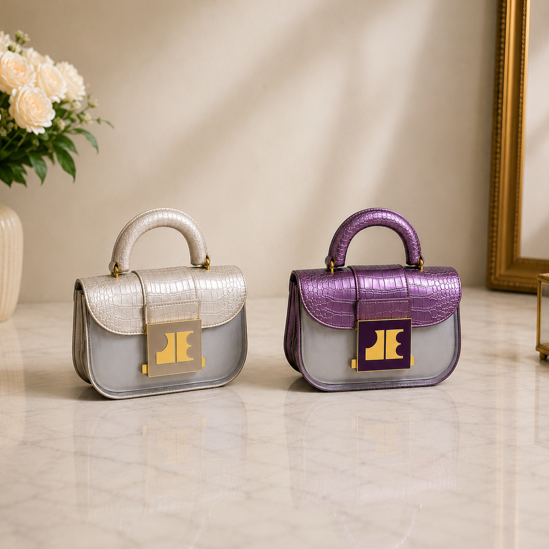 Sac transparent Jacques Esterel
