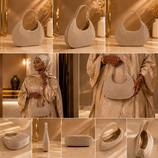 Sac Luna Strass Champagne ✨